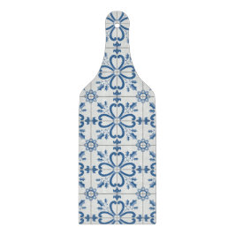 クリスマスホリ葉ーの花びらと花のタイル カッティングボード