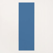 クリスマスホリ葉ーの花びらと花のタイル ヨガマット (裏面)