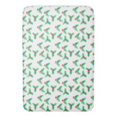 クリスマスホリ葉ーズ大浴用マット バスマット (正面縦)