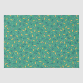 クリスマスホリ葉ーズ&ベリー雪片 薄葉紙