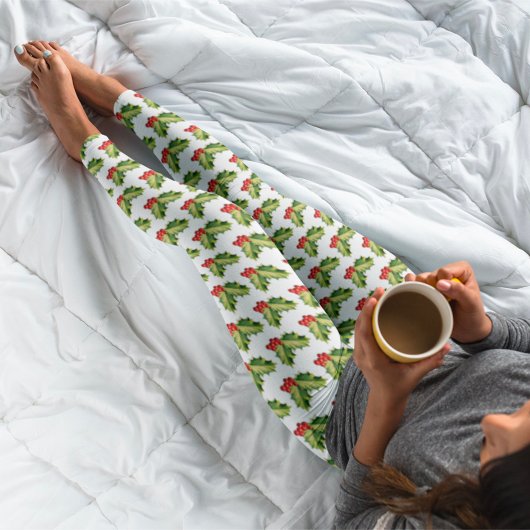 クリスマスホリ葉ーズ&ベリー レギンス