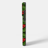 クリスマスホリ離れーズと赤い果実のパターン Case-Mate iPhoneケース (裏面 / 左)