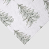 クリスマスホワイトグリーン 薄葉紙 (詳細)