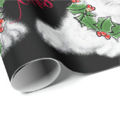 クリスマスホワイトシールアップ、フェスティバル北極動物 ラッピングペーパー (ロールコーナー)