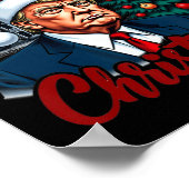 クリスマスホワイトハウストランプパパの家に帰る ポスター (角)