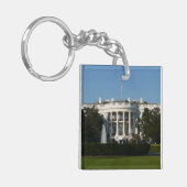 クリスマスホワイトハウスフォーホリデーズワシントンDC キーホルダー (正面左)