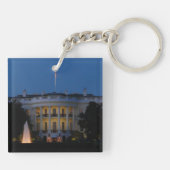 クリスマスホワイトハウスフォーホリデーズワシントンDC キーホルダー (裏面)