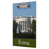 クリスマスホワイトハウスフォーホリデーズワシントンDC クリップボード (左)