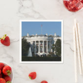 クリスマスホワイトハウスフォーホリデーズワシントンDC スタンダードカクテルナプキン (インサイチュ)