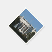 クリスマスホワイトハウスフォーホリデーズワシントンDC スタンダードカクテルナプキン (角)