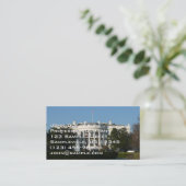 クリスマスホワイトハウスフォーホリデーズワシントンDC 名刺 (スタンド正面)