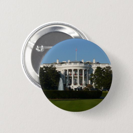 クリスマスホワイトハウスフォーホリデーズワシントンDC 缶バッジ (正面&裏面)
