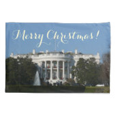 クリスマスホワイトハウス 枕カバー (裏面)