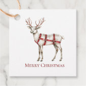 クリスマスホワイトペパーミントシカ フェイバータグ (正面)