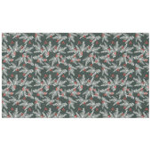 クリスマスホワイトモミの枝 テーブルクロス (正面(横))