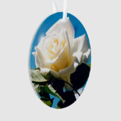 クリスマスホワイト祝ローズ – 's Life オーナメント (正面)