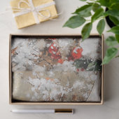 クリスマスホワイト鳩 薄葉紙 (ギフト)