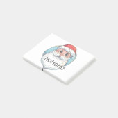 クリスマスホーサンタクロース ポストイット (アングル)