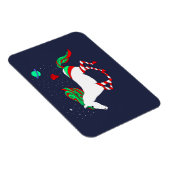 クリスマスホースの写真を持つ磁石 マグネット (右側)