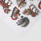 クリスマスホースの美しいセットFussyカットセット2 薄葉紙 (詳細)