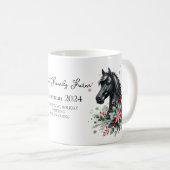 クリスマスホースウィンターエクエストイン コーヒーマグカップ (正面右)