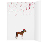 クリスマスホースサンタハットクリスマスライトクリスマス (内側 (左))