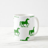 クリスマスホースマグ コーヒーマグカップ (正面右)