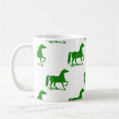 クリスマスホースマグ コーヒーマグカップ (左)