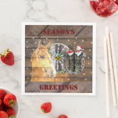 クリスマスホースワゴンホイールカウボーイブーツ馬蹄形 (インサイチュ)