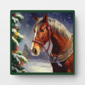 クリスマスホース1 フォトプラーク (正面)