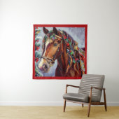 クリスマスホース2 タペストリー (インサイチュ)