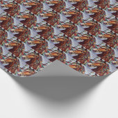 クリスマスホース2 ラッピングペーパー (角)