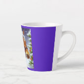 クリスマスホース3 カフェラテマグ (右)