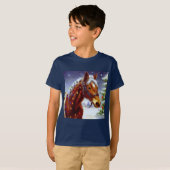 クリスマスホース3 Tシャツ (正面フル)