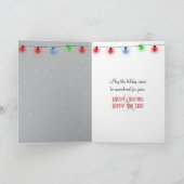 クリスマスホース カード (内部)