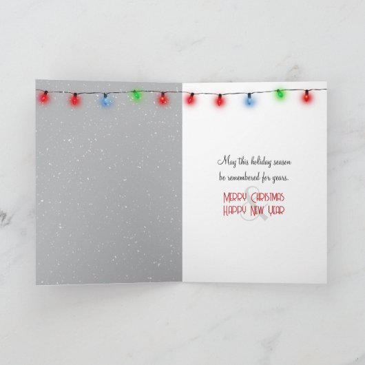 クリスマスホース カード (内部)