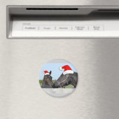 クリスマスホース&ポニー マグネット (インサイチュ (食洗機))