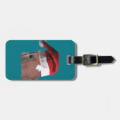 クリスマスホース ラゲッジタグ (正面横)