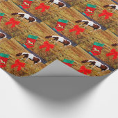 クリスマスホース ラッピングペーパー (角)