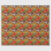 クリスマスホース ラッピングペーパー (フラット)