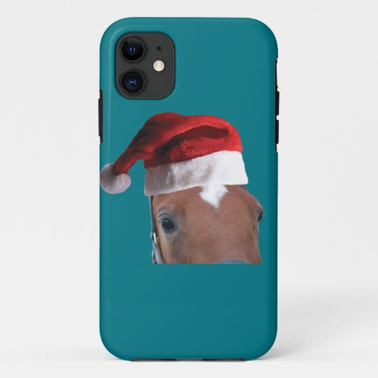 クリスマスホース Case-Mate iPhoneケース (裏面)