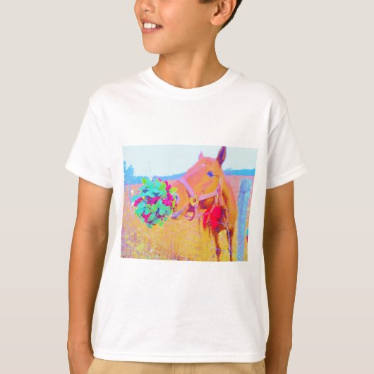 クリスマスホース Tシャツ (正面)