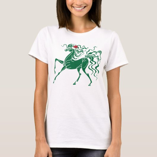 クリスマスホース Tシャツ (正面)