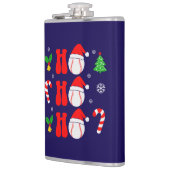 クリスマスホーホホおもしろいクリスマス-85211 フラスク (左)