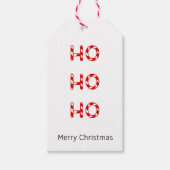 クリスマスホーホーホギフトラベル ギフトタグ (正面)
