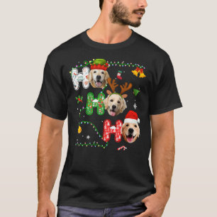 クリスマスホーホーホゴールデンレトリバー351 Tシャツ