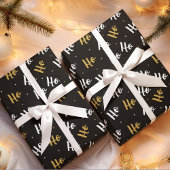 クリスマスホーホー |休日 ラッピングペーパー