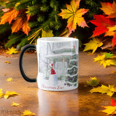 クリスマスホームコーヒーマグ モーフィングマグカップ