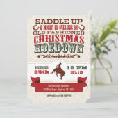 クリスマスホームダウン招待状 招待状 (スタンド正面)