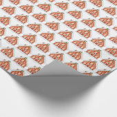 クリスマスホームパターン ラッピングペーパー (角)